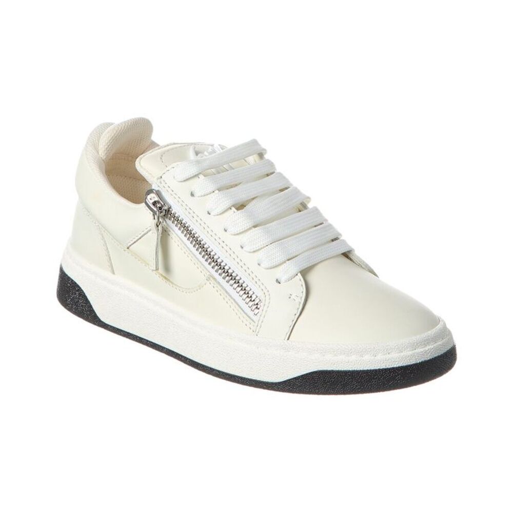 Giuseppe Zanotti Gz94 Leather Sneaker, White